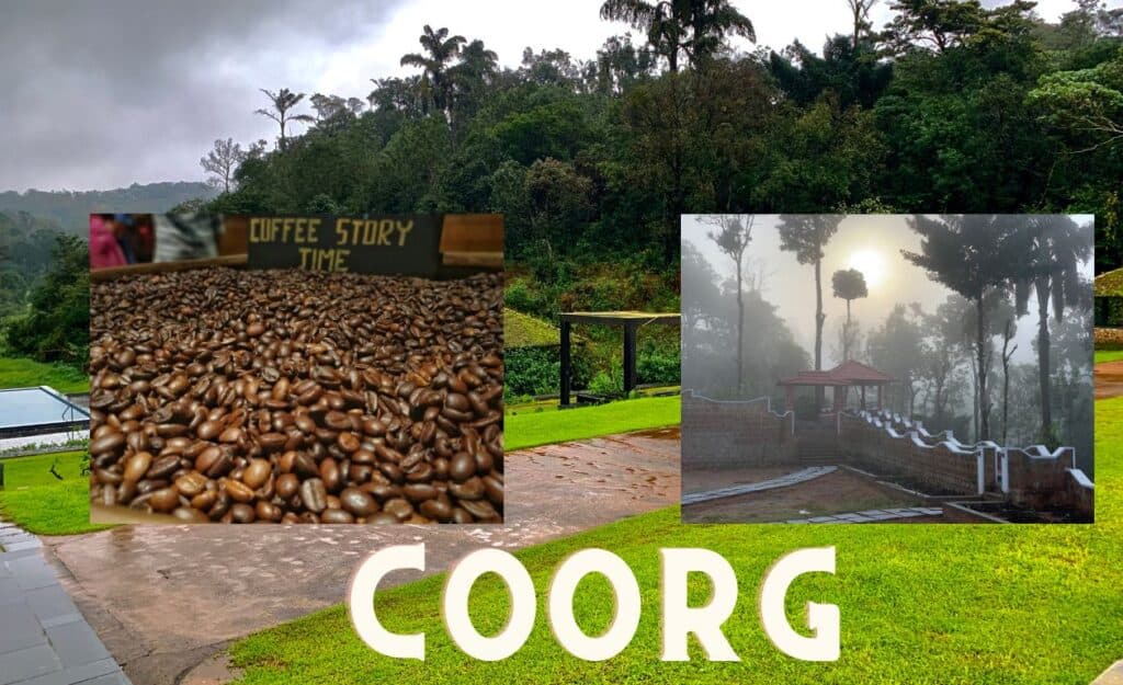 Coorg coffee plantation hills